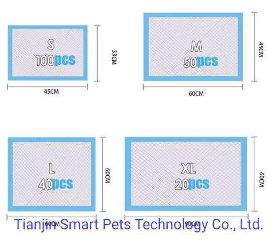 Мягкая дышащая одноразовая тренировочная подушка с высокой впитывающей способностью для собак и кошек